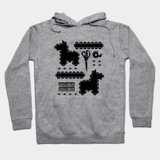 Piñata Anatomy (monochromatic) Hoodie